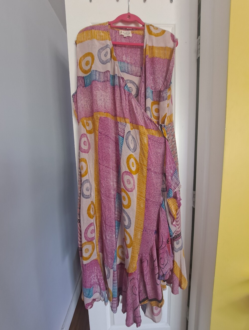 Kantha Bae Rhapsody Summer Kimono Wrap Dress